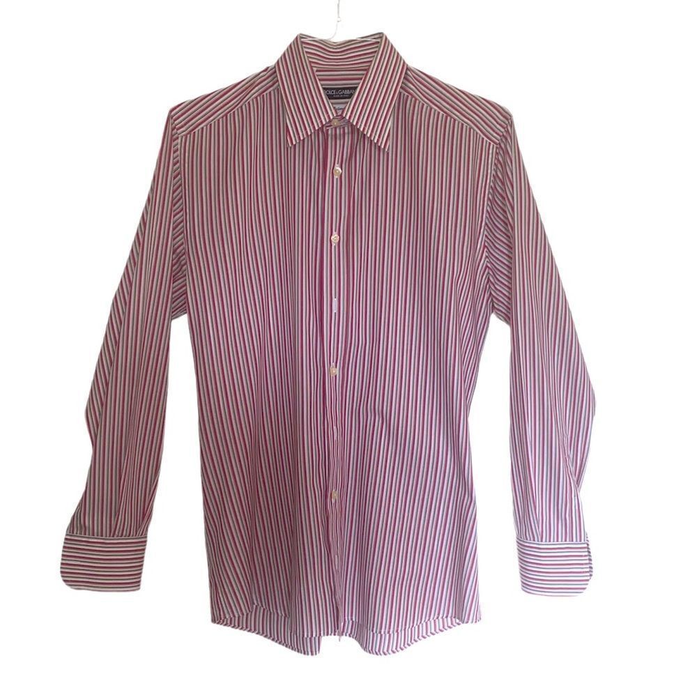 Dolce and Gabbana Men's Dress Shirt Size EU 40/ US 15 3/4 (Medium) Tailored fit